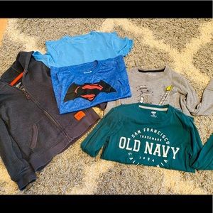 Name brand boys size 6 shirts